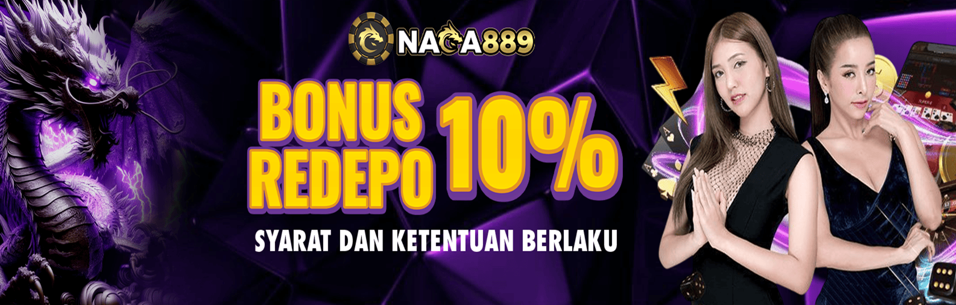 BONUS REDEPO 10%
